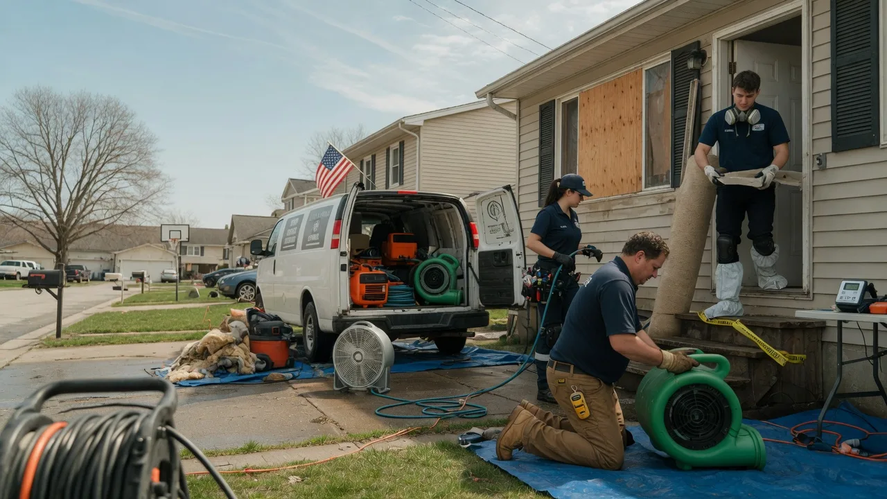 Water Damage Restoration in Tabor, SD near me